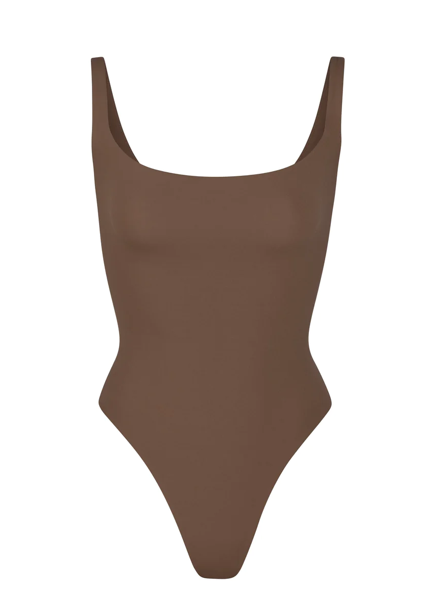 Square neck bodysuit
